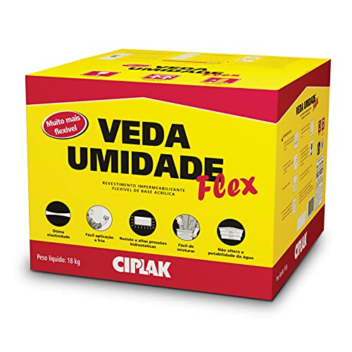 Ciplak – Impermeabilizante Ciplak Veda Umidade Flex Cinza – Fácil...