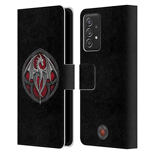 Protection Samsung Galaxy A53 5G étui portefeuille cuir Anne Stokes Dragons 4