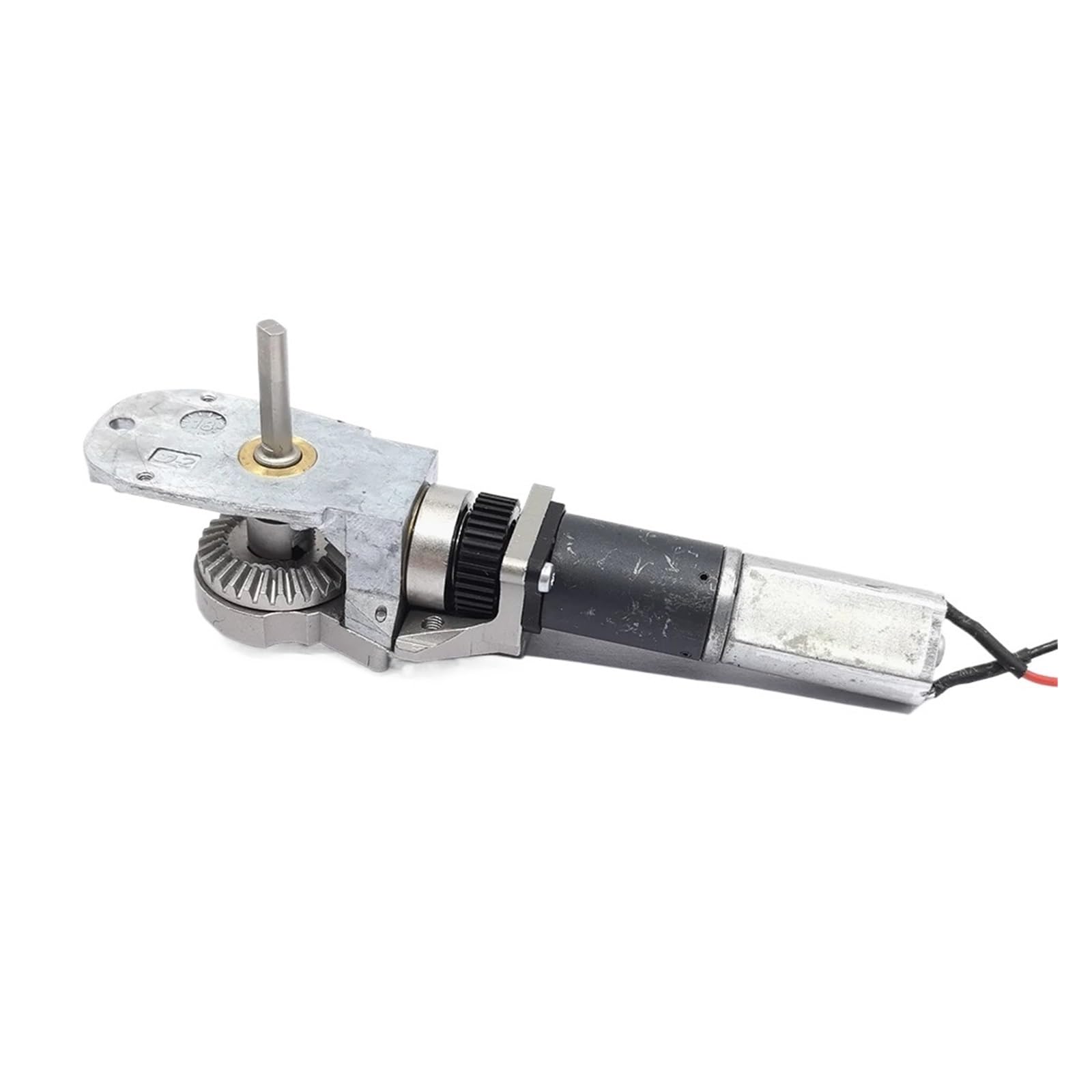 HJNAOKGWHQ 16mm Gear electronic starter L-shaped Vertical Output Shaft DC 3V 6V 7.4V 8V 48RPM Slow Speed High Torque W/Metal Umbrella Teeth Engine