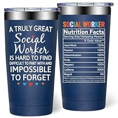 Social Worker Navy Blue