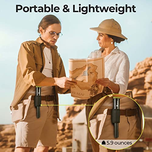 Rm Ricomax Metal Detectors Pinpointer, Lightweight & Portable, Waterproof Handheld Pinpointer, With Belt Holster Treasure Hunting Tool Accessories, Buzzer Vibration Metal Detectors For Gold Sliver #TOP6