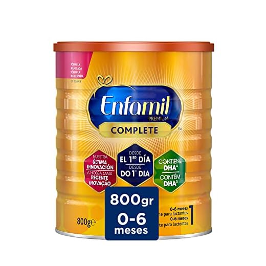 Enfamil Complete 1 Leche infantil para lactantes de 0 a 6 meses de edad, fórmula para bebés recién nacidos - 800 gr