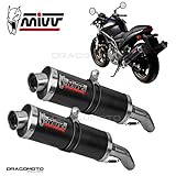 CAGIVA Auspuff RAPTOR 1000 2000 2001 Oval MIVV Carbon