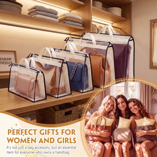 Image of 10 Pcs Purse Insert Pillows Set Fillers to Keep Shape, 5 Sizes, Gold