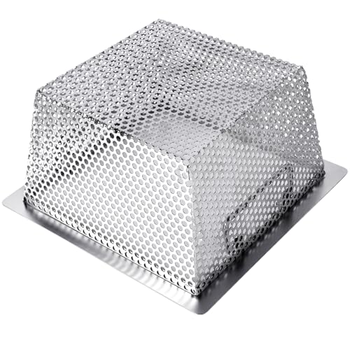 Colador para desagüe de piso comercial de acero inoxidable 304 10" x 10" x 4.75" miniatura 3