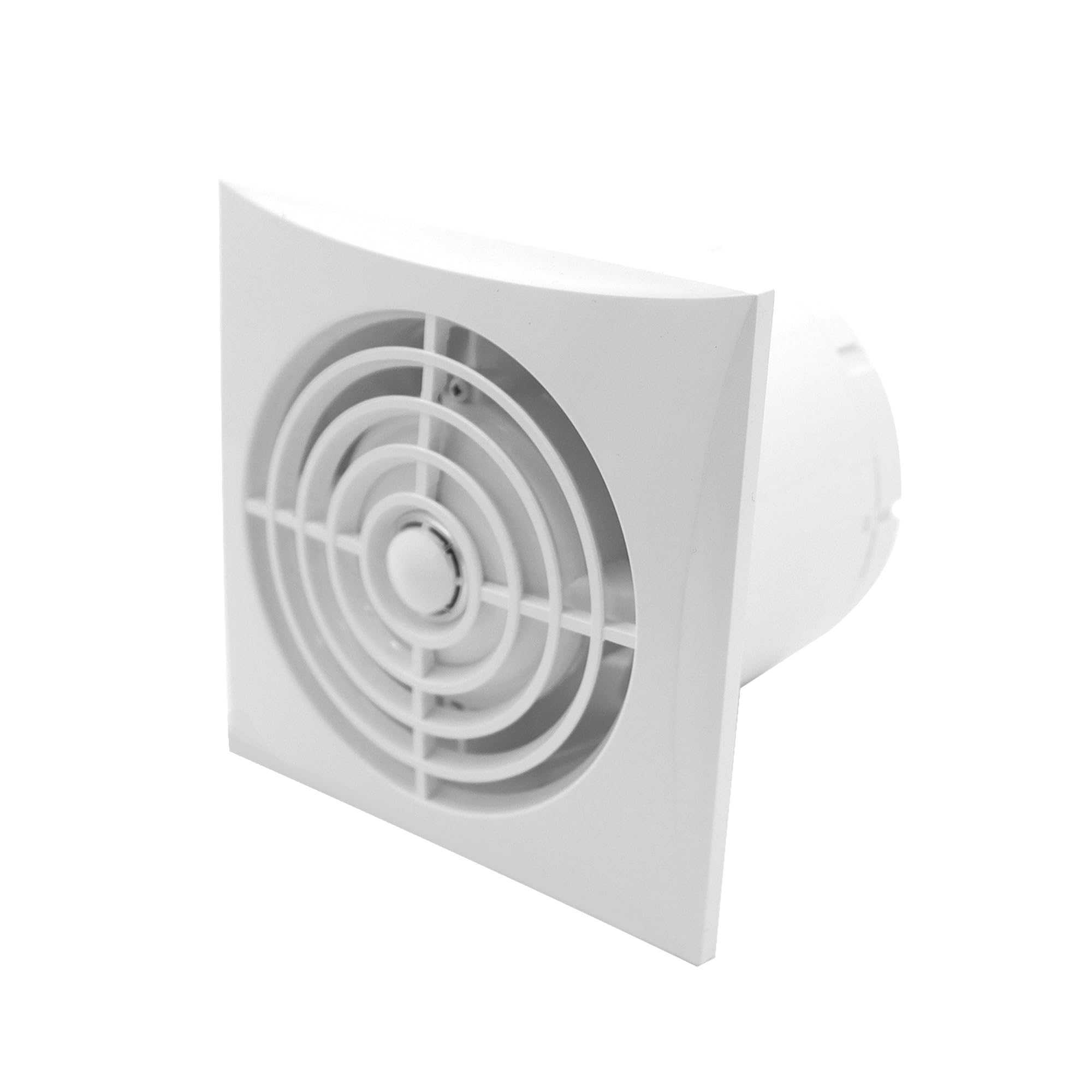 Ventilateur Salle De Bain Silencieux - Capteur Humidité, Minuterie - Économie D'énergie - Pour Fonctionnement Continu