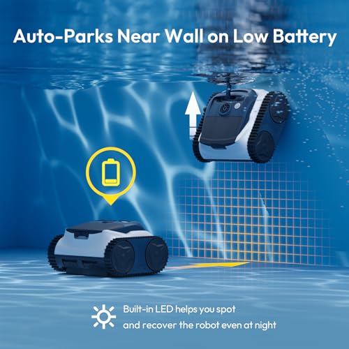 Image of (2026 New) Bubot 700 Gen2 Pool Vacuum for Inground Pools, Cordless Robotic Pool Cleaner with 210-Min Runtime, Superior Suction, Triple Motors, APP Control, Wall /Waterline Cleaning, Dark Grey
