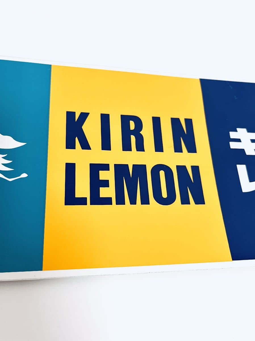 KIRIN LEMON キリンレモン ホーロー 看板 Amazon.co.jp: キリンレモン 昭和 当時物 店舗用 特大