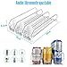 Imagen de Farerkass Organizador Latas Nevera Dispensador Latas Cerveza Organizador Nevera 3 Filas Organizadors De Bebidas Organizadors Frigorifico AutomáTico Ajustable Para 15 Lata