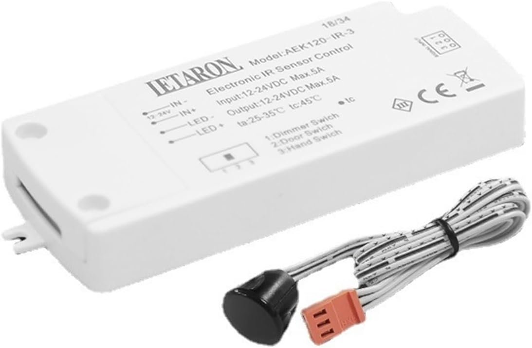 AEK120-IR-CCT Hand-Sweep Switch Hand-Sweep Color Temperature Switch IR Induction Color Temperature Switch