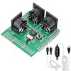 Youmile MIDI Shield Breakout Board MIDI-adapterkaart 3 Rechthoekige vrouwelijke MIDI-connector Serieel naar MIDI-module…