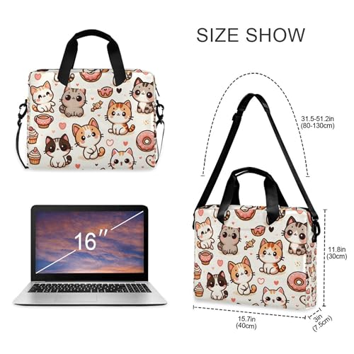 Bolso maletín portátil para laptop 13-15.6 pulgadas miniatura 4