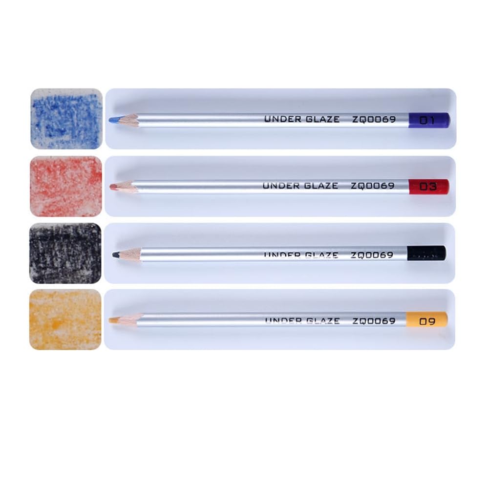 10 Couleurs-Ensemble Poterie Art Sous GlaçUre Crayon de Couleur