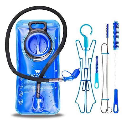 WACOOL 2.5 Liter BPA Free PEVA Hydration Pack Bladder Leak-Proof Water Reservoir (Hydration Bladder with Cleaning Kit)