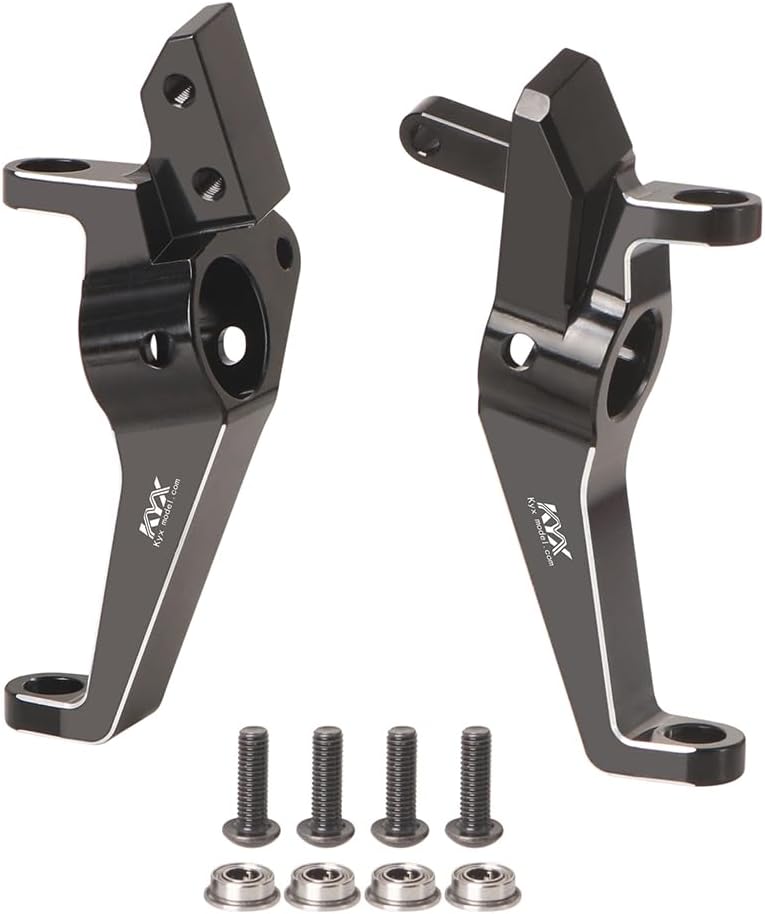 KYX Racing Aluminum Front Portal Axle C Hubs Upgrades Parts Accessories for 1/8 RC Crawler Car Axial AXP8 Gilamon