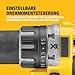 DEWALT 18 Volt 2-Gang Akku-Bohrschrauber (bürstenloser Motor, Vollmetallgetriebe,15-stufiges Drehmomentmodul, 13 mm Schnellspann-Bohrfutter, LED-Leuchte, Lieferung ohne Akku & Ladegerät), DCD791NT-XJ