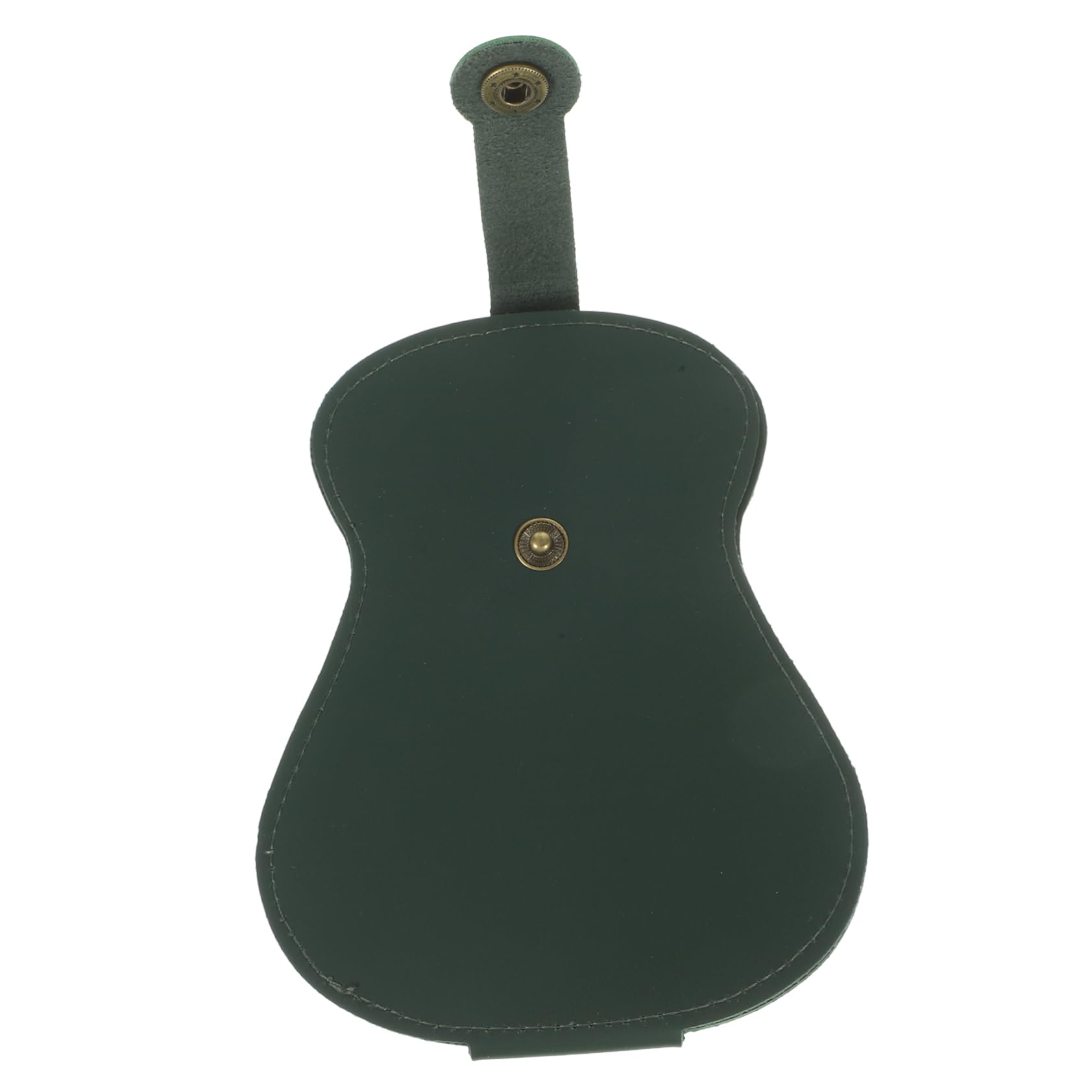 Vaguelly Guitar Pick Holder Bag Durable PU Storage for Ukulele Guitar Picks Capacity Organizer Convenient Carrying for Musicians Stylish and Practical Design