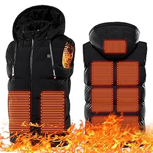 Verwarmd Buitenvest Voor Heren, Ver...