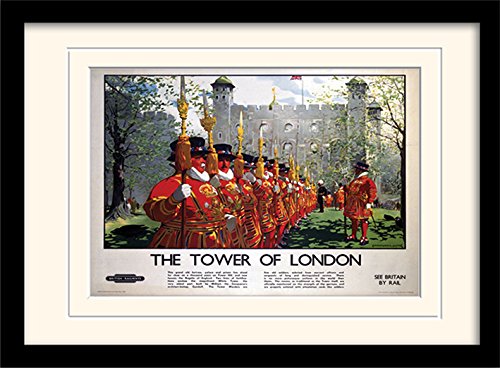 Pyramid International – Póster de Londres (2) – de el Hobbit Memorabilia 30 x 40 cm, Papel, Multicolor, 30 x 40 x 1,3 cm