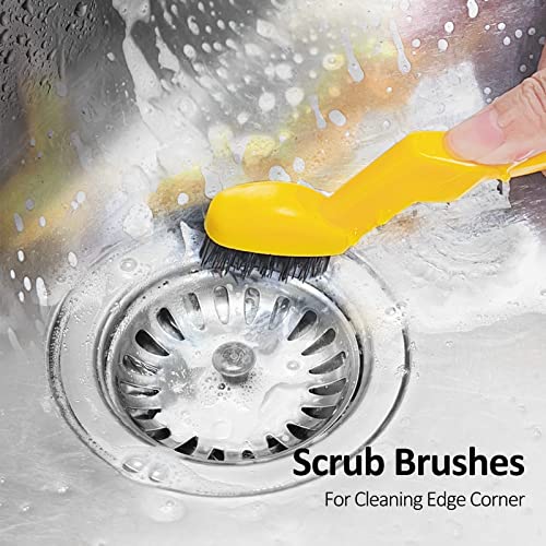 Image of 4 PCS Cleaning Brush Set