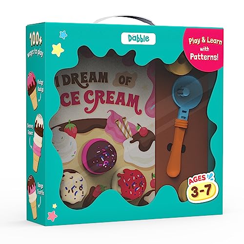 Kitchen Pretend Playset for Kids | I Dream of Ice Cream - LoveDabble | Cooking Playsets for kids 3 4 5 6 7| Household Playsets | Play with Cons, Toppings | Birthday Gifts for Boys and Girls (B0C6XBSZGT) Amazon Price History, Amazon Price Tracker