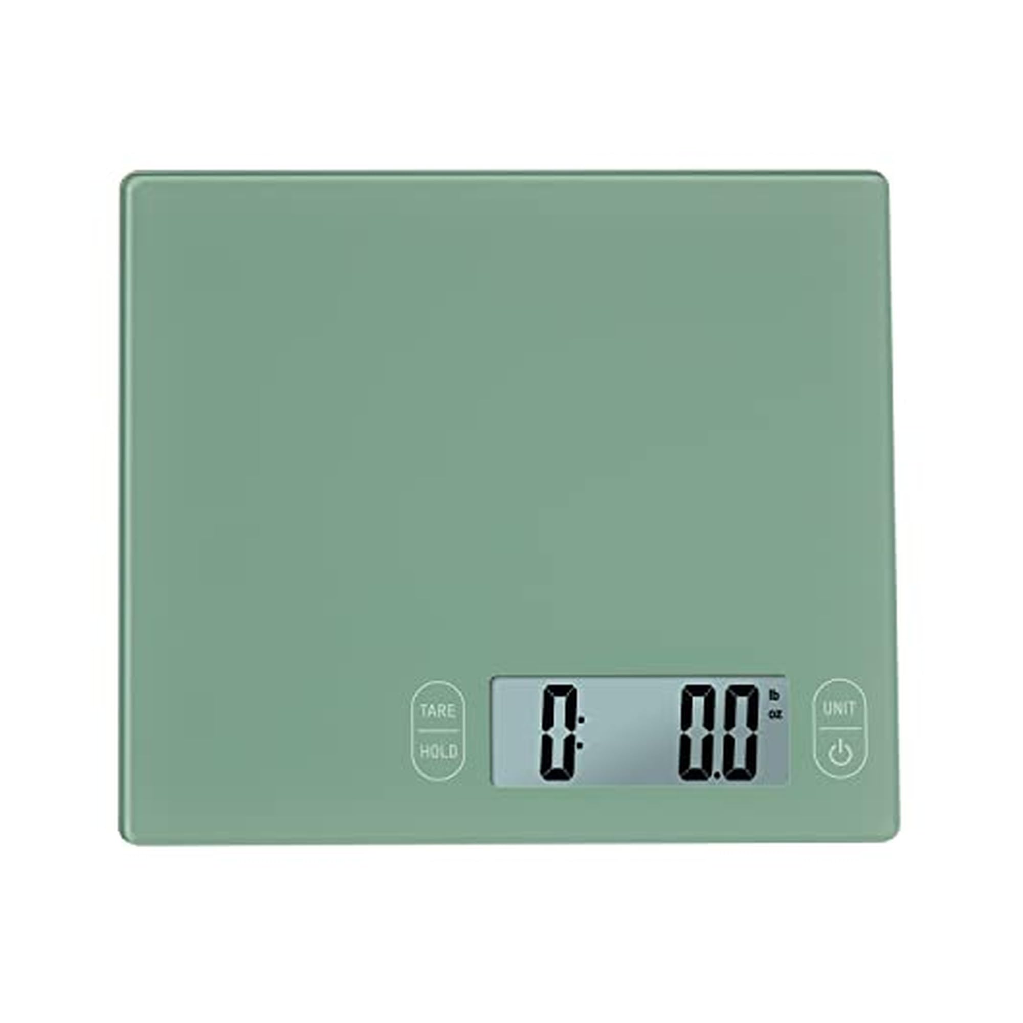 Eat Smart Eat Smart Küchenwaage aus Glas, 5 kg, Grün