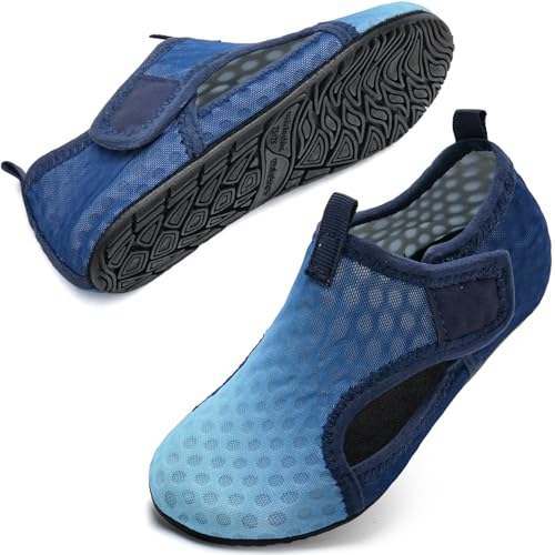 Image of WateLves Kids Water Shoes Toddler Girls Boys Barefoot Non-Slip Quick Dry Aqua Socks for Beach Swim Walking