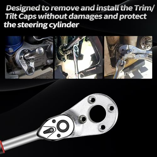 Image of HiSport Outboard Trim Tilt Pin Wrench Tools Set MT0004 MT0006 MT0009 - Compatible with Yamaha Suzuki Johnson Evinrude Honda Outboard