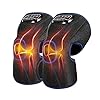 CINCOM Heated Knee Massager Air Compression Knee Massager with Heat for Pain Relief Knee Brace Wrap for Knee ArthritisInjuryJoint Pain 3 Modes 3 Intensities A Pair FSA HSA Approved