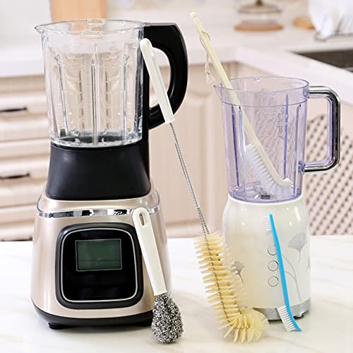 Olizee® Set Of 4 Portable Blender Cleaning Brush With Hanging Hole Water Bottle Scrubbing Brush Blender Blade Cleaning Brush Long Handle Cleaning Brush For Kitchen Use #TOP1