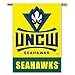 BSI PRODUCTS, INC. - Unc Wilmington 2-Sided 28" x 40" Banner with Pole Sleeve - UNCW Football, Basketball & Baseball Pride - High Durability - Designed for Indoors & Outdoors - Fan Gift Idea