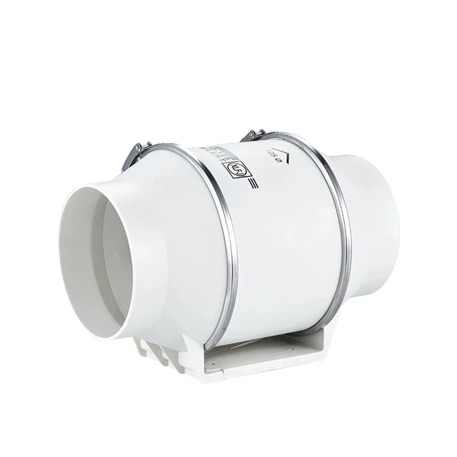 Ventilador de Extracción Ventiladores De Escape Hogar Silencioso Tubo En Línea Ventilador De Conducto For Baño Extractor Ventilación Cocina Inodoro Pared Aire Limpio Ventilador(4 inch)