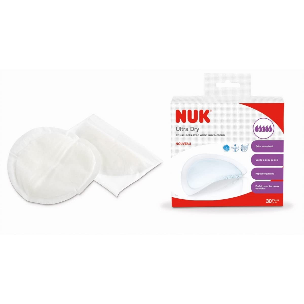 NUK - Lote de lactancia (talla L)