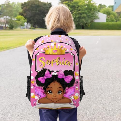 Custom Backpack for Kids School bag Girls with Name Bookbag for Daughter Back to School Gift for Preschool Kindergarten (Design 1) 6