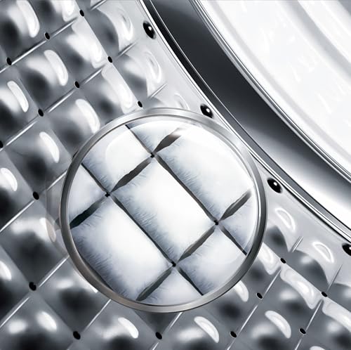 غسالة فوق أوتوماتيك بمحرك انفرتر بنظام الحركة المباشرة مع لوحة تحكم في الجزء الخلفي وباب سهل الإغلاق من هاير، لون فضي غامق، سعة 11 كجم - HWM110-B2178S