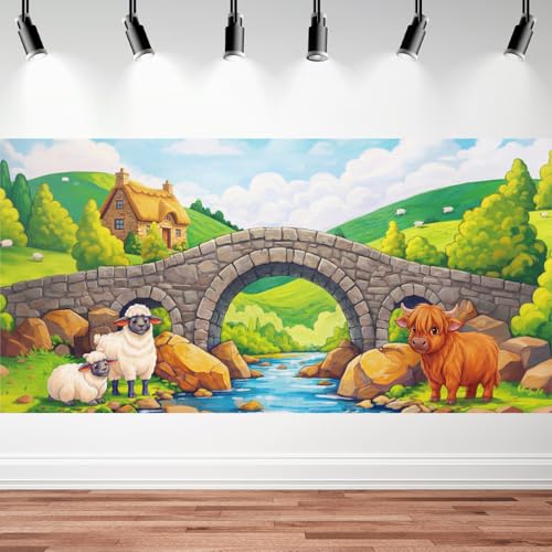 Lounsweer 6x3ft Vbs Backdrop Emerald Isle 2026 Scene Photography