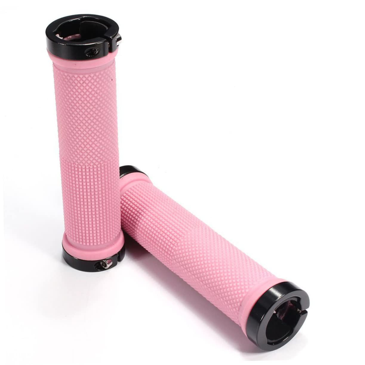 INOOMP Manopole Per Bici 3 Pezzi Coppia Manopole Di Accessorio Bianco Bianco Di Ricambio Per Strada Non Bloccata Mtb Una Gomma Non Morbida Non Su Allenamento Manubrio Bici