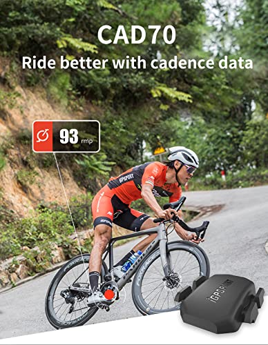 Igpsport Bike Speed Cadence Sensor, Wireless Ipx7 Waterproof Bluetooth Ant+ 300H Battery Life Bicycle Computer Sensor thumb #6