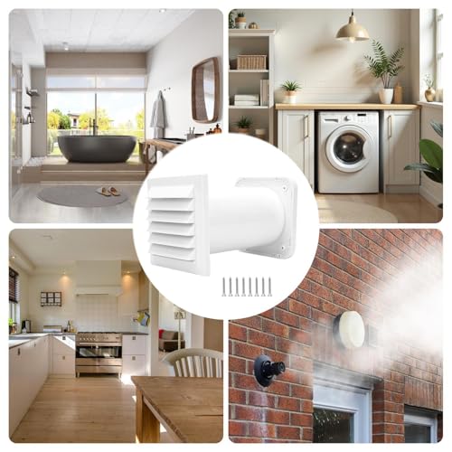 Kit de ventilation traversée murale : aérez efficacement votre cuisine et buanderie - 5