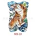 Produktbild Handaxian Persönlichkeit Mode gut aussehende Full Back Tattoo 2pcs MB-010 340x480mm