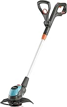 Gardena Battery Trimmer EasyCut 23/18V P4A Without Battery Lawn Trimmer with 230-mm Cutting Diameter, Adjustable Handle, Plant Guard and Shaft Angle Adjustment 14700-55