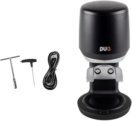 Miniatura 6 de Puq PUQpress Mini Gen 6, manipulador automático de café espresso para uso doméstico y comercial, accesorio profesional de barista, pisa plana y