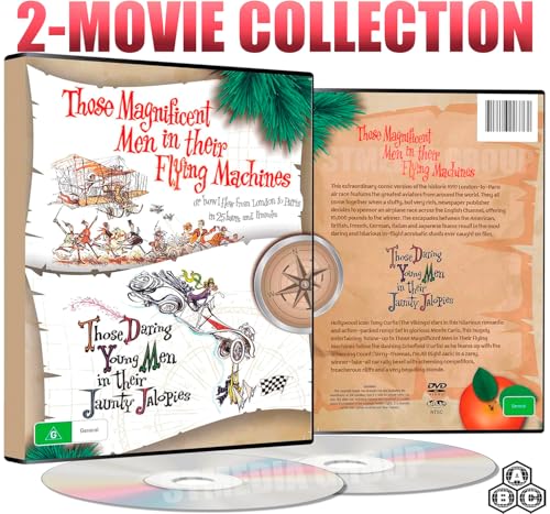 (2 Movie Set) - Those Magnificent Men in Their Flying Machines + Those Daring Young Men in their Jaunty Jalopies [DVD] [Region Free]