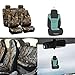 FH-FB111114 Hunting Camouflage Car Seat Covers, Airbag compatible and Split Bench