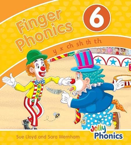 Finger Phonics Book 6: in Precursive Letters (British English edition) (Finger Phonics set of books 1–7)
