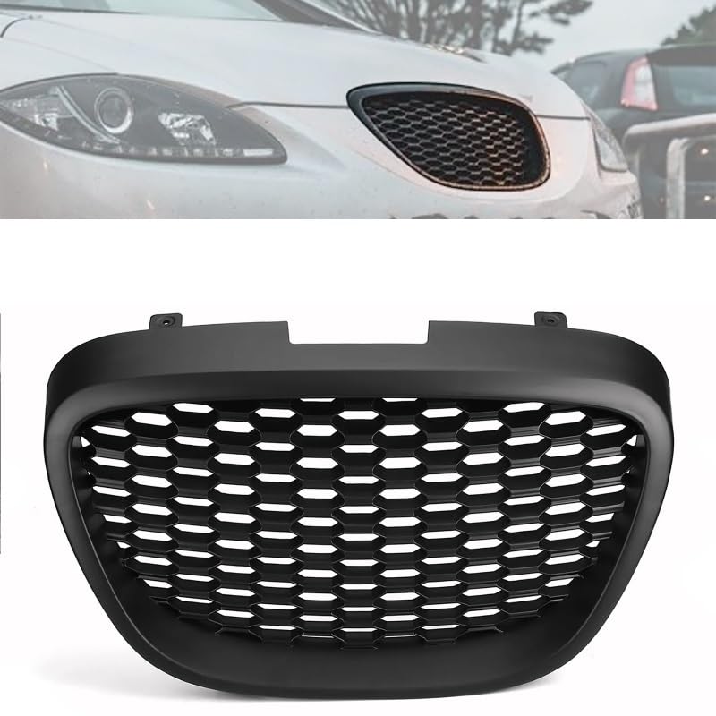 Calandre Seat Leon MK2 Altea : solution anti-gravillons capot avant