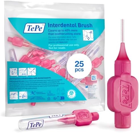 Tepe Original Interdental Brushes 25 Pack - Pink 04nmm