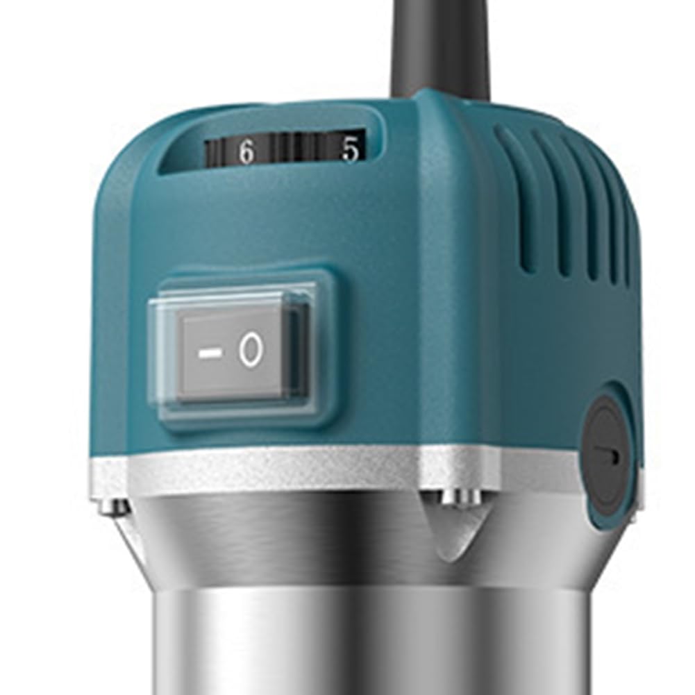 Máquina de Corte, Fresado y Ranurado CNC de 6 Velocidades y 800 W para Carpintería con Enchufe Europeo. EU Plug