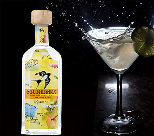 TEQUILA REY JAGUAR - Ginebra mit Agave Espadín handwerklich mexikanisches Golondrina – 40% Vol. (1 x 0,7 l) - Premium… – Bild 7