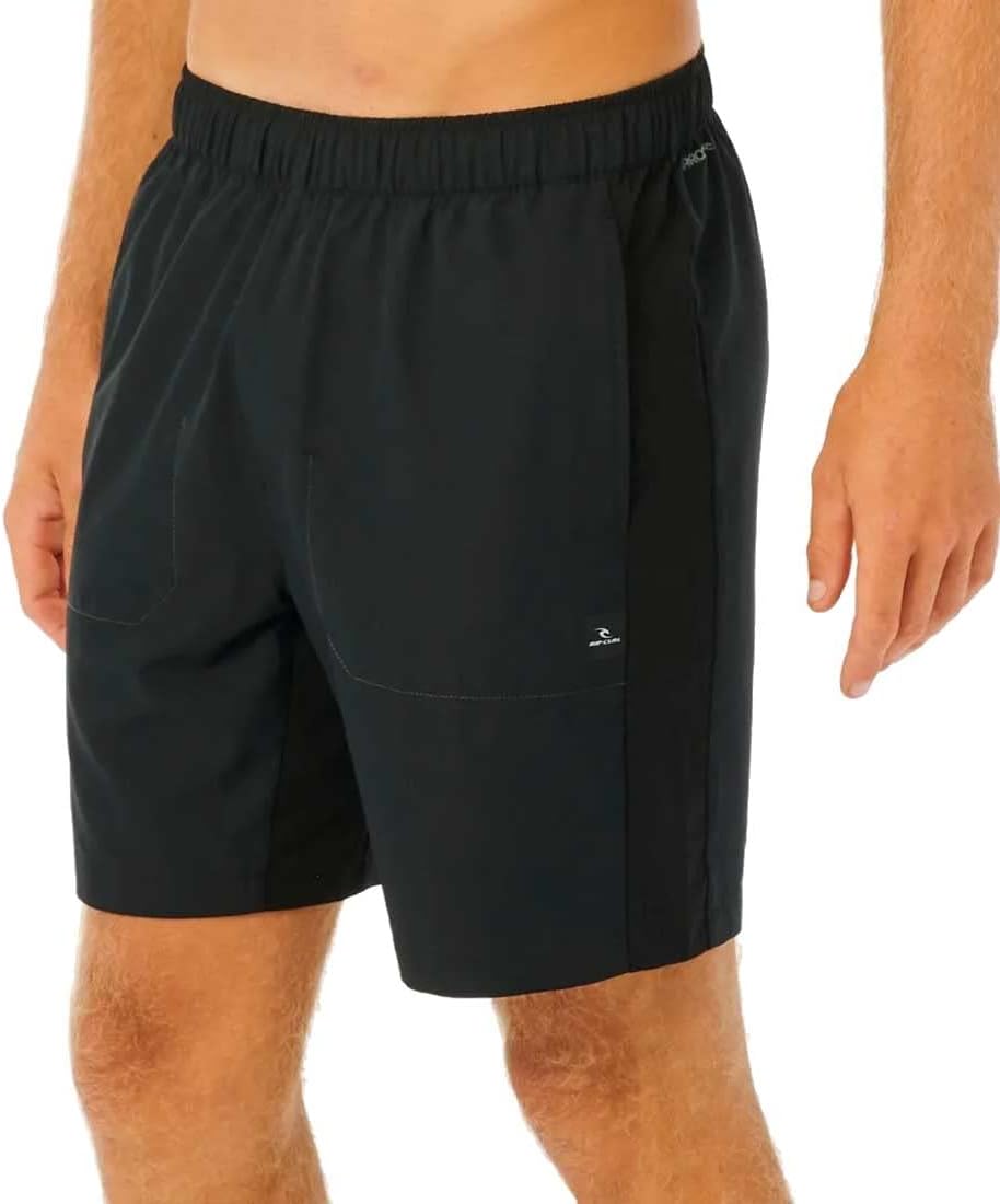 Rip Curl Vapor Cool Pivot Volley Shorts - Black